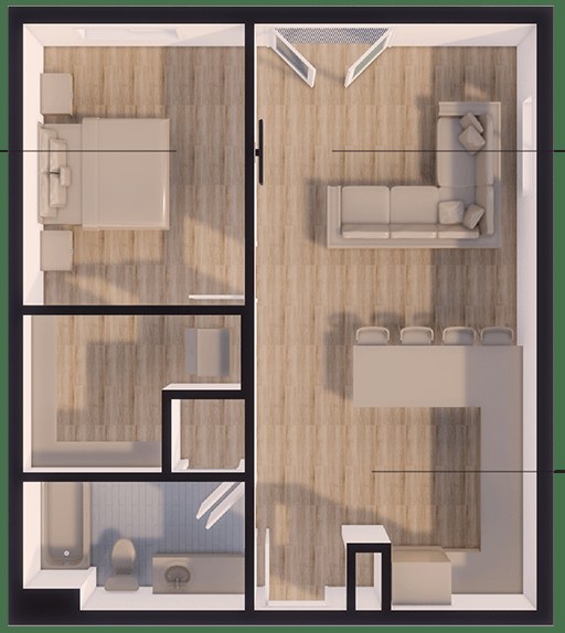 O-2 floorplan
