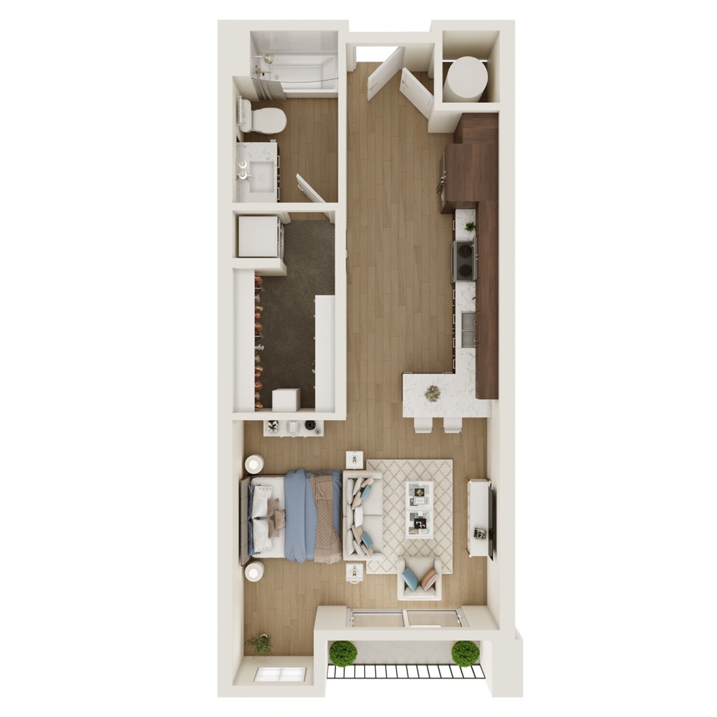 Seurat floorplan